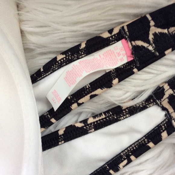 NWOT VS V Wire Giraffe Print Bandeau Top - Picture 6 of 6